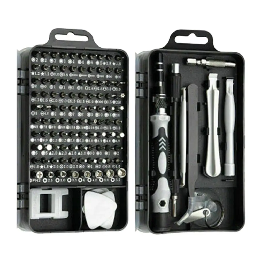 

115 In 1 Screwdriver Set Of Screw Driver Bit Set Multi-function Precision Mobile Phone Watch Repair Device Hand Tools Set