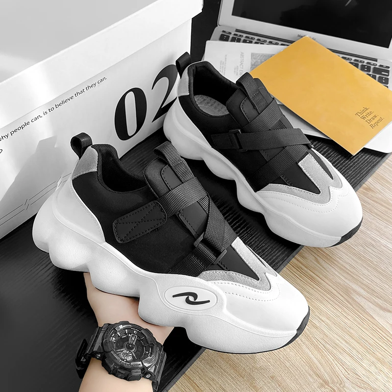 Мужские летние кроссовки новинка 2023 Мужская модная дизайнерская дышащая обувь