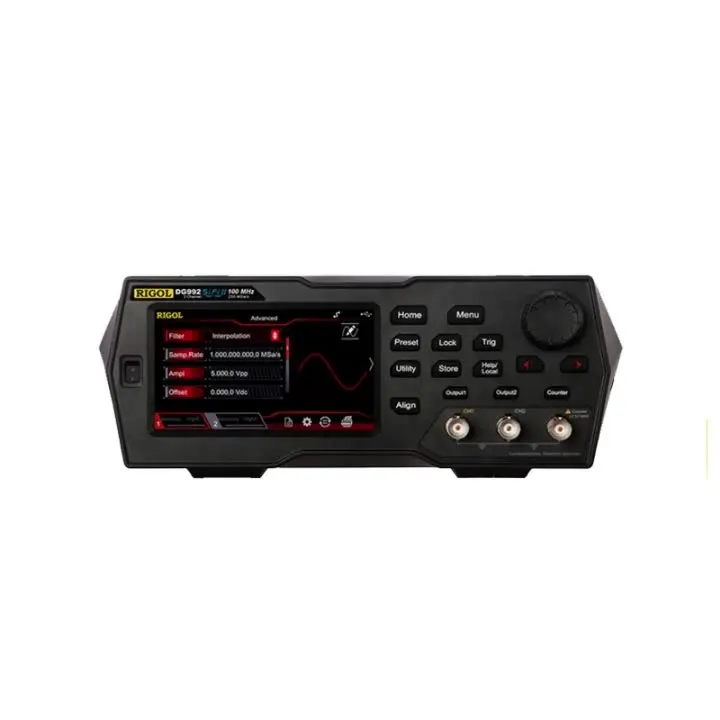

DG992 Two Channel 100MHz Function Arbitrary Waveform Generator