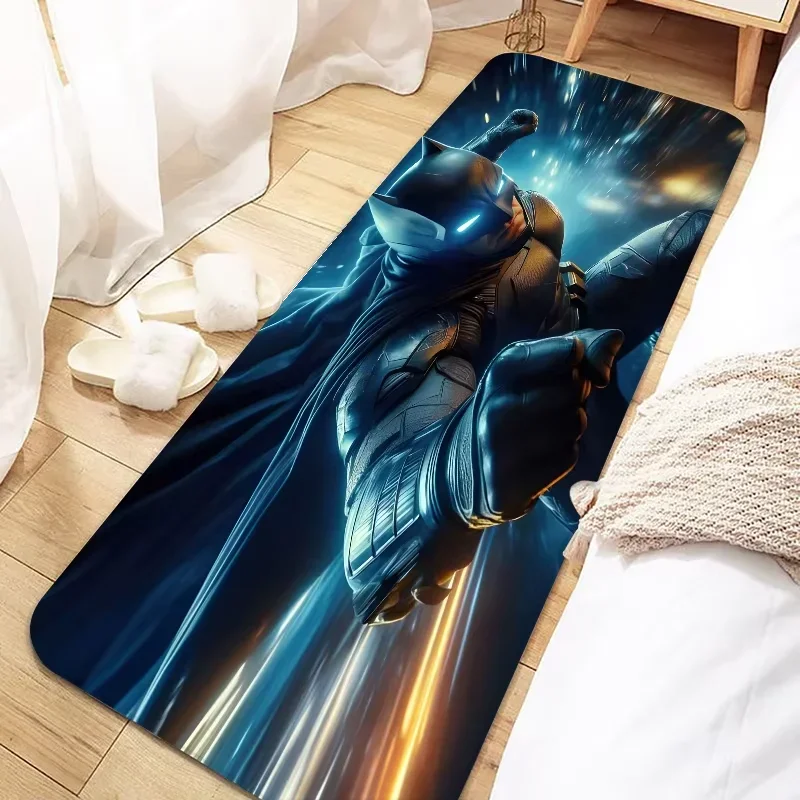 Коврик для двери Deluxe B-Batmans Hero нескользящий моющийся кухонный ковер коврики