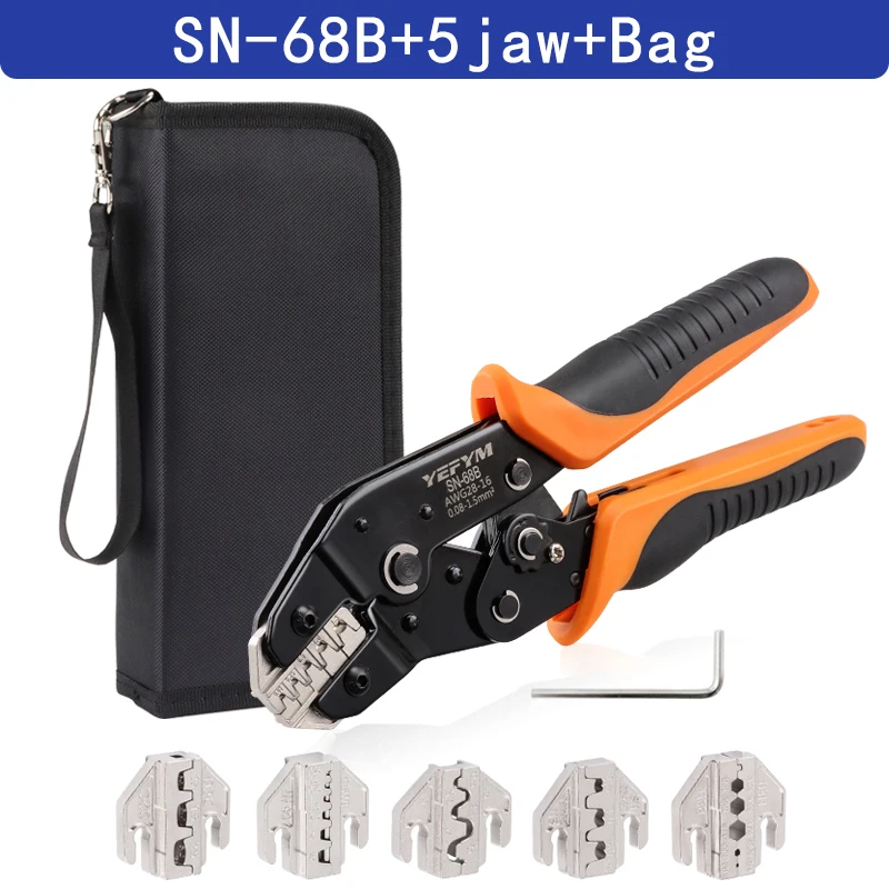 

Плоскогубцы YEFYM SN-68B для клемм Dupont JST MOLEX