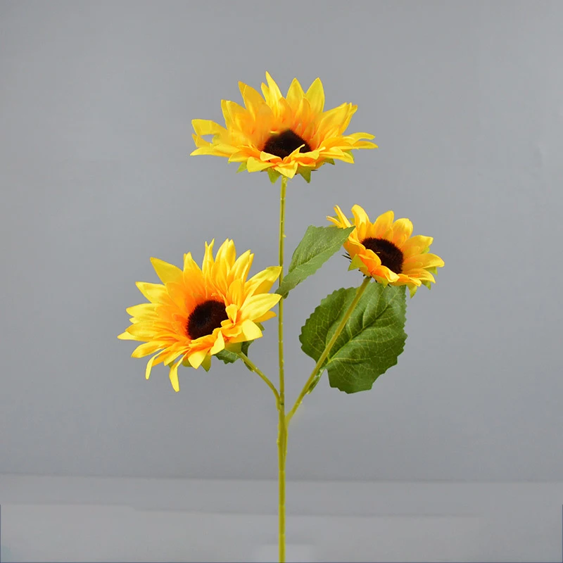 

YOMDID искусственный букет подсолнухов шелковый