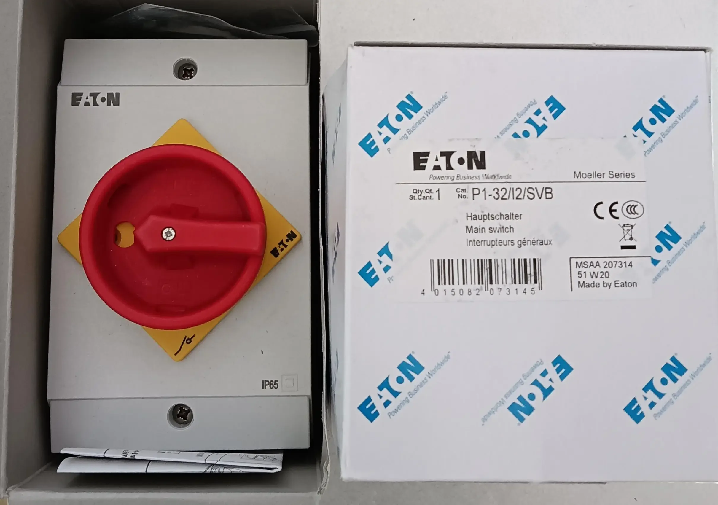 Фото Новый оригинальный водонепроницаемый изоляционный бокс Eaton P1-32/I2/SVB P1-32/I2/SVB/N P1-32/I2/SVB/N/HI11 P1-32/I2/SVB/HI11 №2