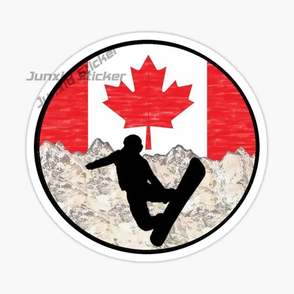 Фото TORONTO CANADA кленовый лист пейзаж путешествия автомобиль наклейка виниловая самоклеящаяся декоративная наклейка №2
