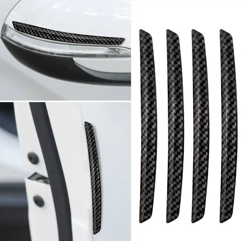 

Автомобильная Противоударная полоса 4 шт., защитные полосы для края двери Зеркала заднего вида, автомобильная дверь, защита от царапин