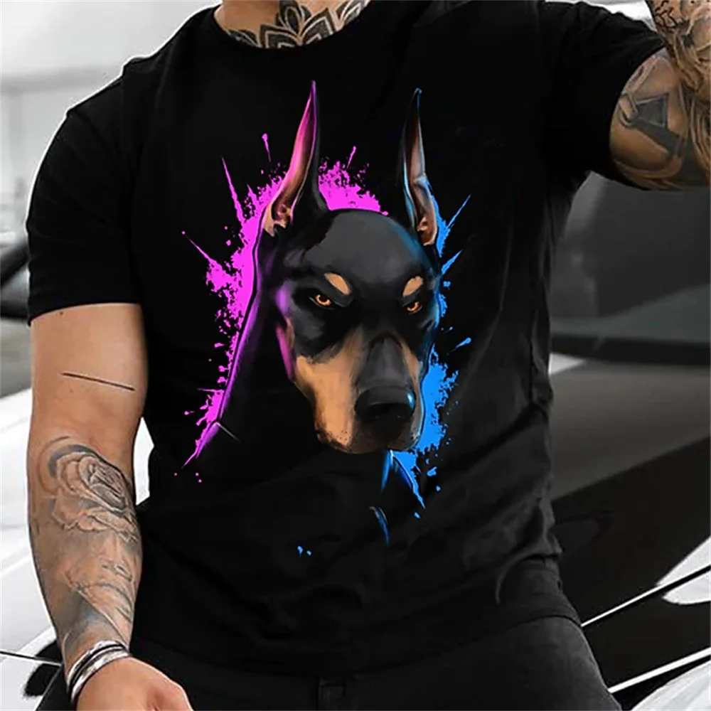 

2023 New Men's T-Shirts Short Sleeve Tops Summer Clothing Fishing Graphic Shirts Men Dress Streetwear O-Neck Pullovers 5XL Tee