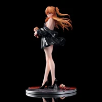 24cm japanese anime evangelion asuka langley soryu ayanami rei pvc action figure toy game statue collection model doll gift