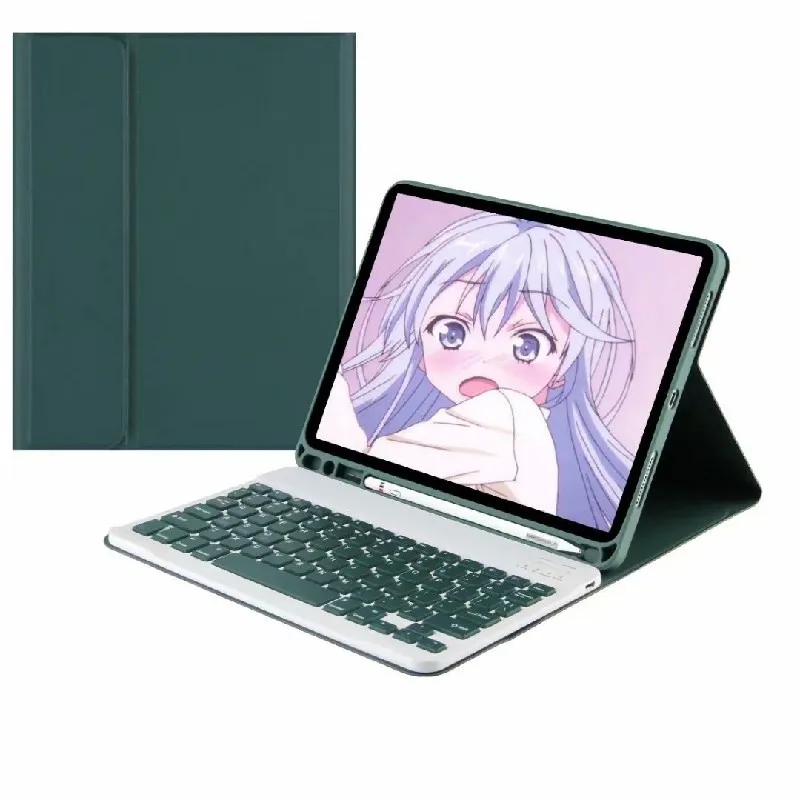 

Magnetic Keyboard Case for Samsung Galaxy Tab A7 10.4 Inch SM-T500 SM-T505 Funda Cover for Tab A7 2020 with Keyboard Case+Pen