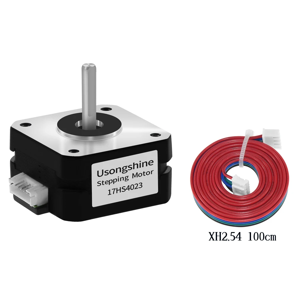 

Шаговый двигатель Usongshine Nema17 17HS4023 13N.cm 1A 42bygh 42, запчасти для экструдера титана, 3D-принтера