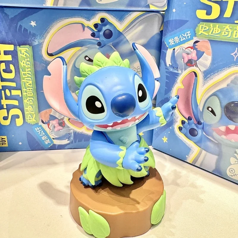 Disney Stitch Cute Series слепая коробка Заводная кукла Аниме Kawaii Модель игрушки Коллекция