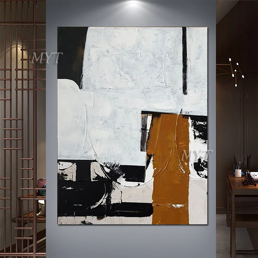

100% Handpainted Home Good Wall Art Canvas Abstract Oil Painting For Living Room Modern Decoration Wall Picture Framless