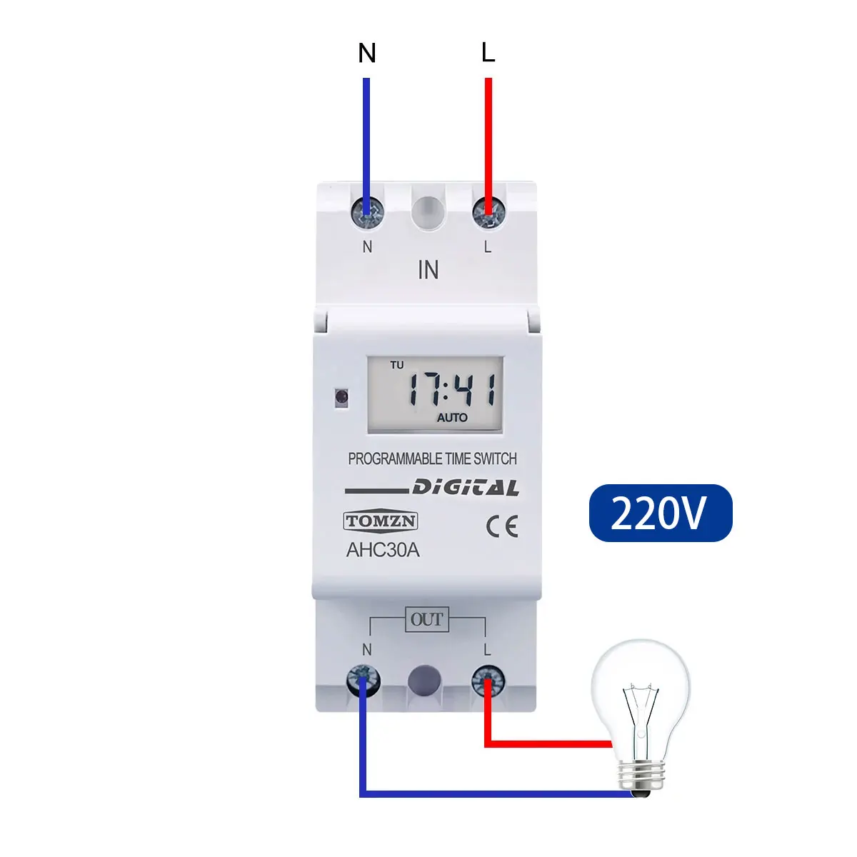 

TOMZN Цифровой таймер AHC15A/AHC30A