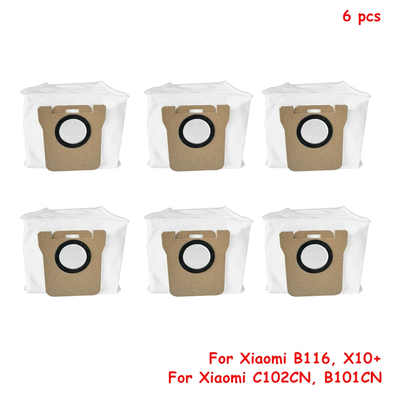 

Замена для Xiaomi Mijia Omni 2 C102CN, B101CN, B116, X10 + робот-пылесос, основная боковая щетка, тканевый мешок для пыли, запасные части