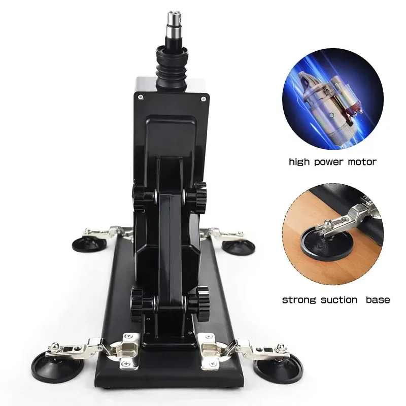 Секс-машина 3XLR с различными насадками машина любви регулируемой скоростью и