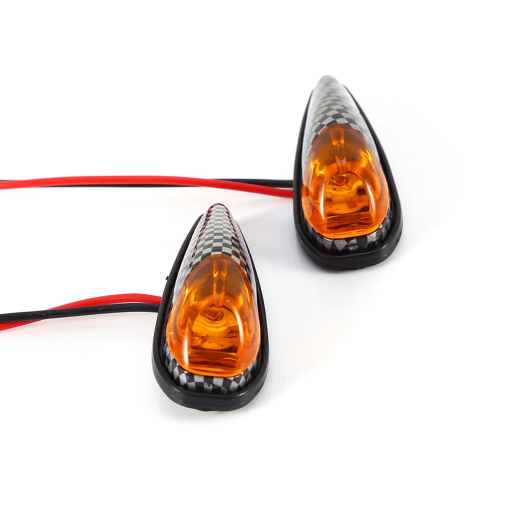 

Turn Led Motorcycle Indicators Turning Lights Motorbike Modified Color Tail Lamp Signals Light Indicator Lens Flat Flashing