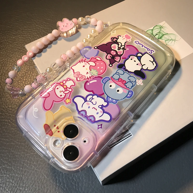 Чехол-подставка Sanrio для POCO M3 M5S C55 X3 X4 GT M6 Pro Xiaomi MIi 10T Lite 12 13 13T 12T Redmi Note 10 11S 5G K50 K60 чехол