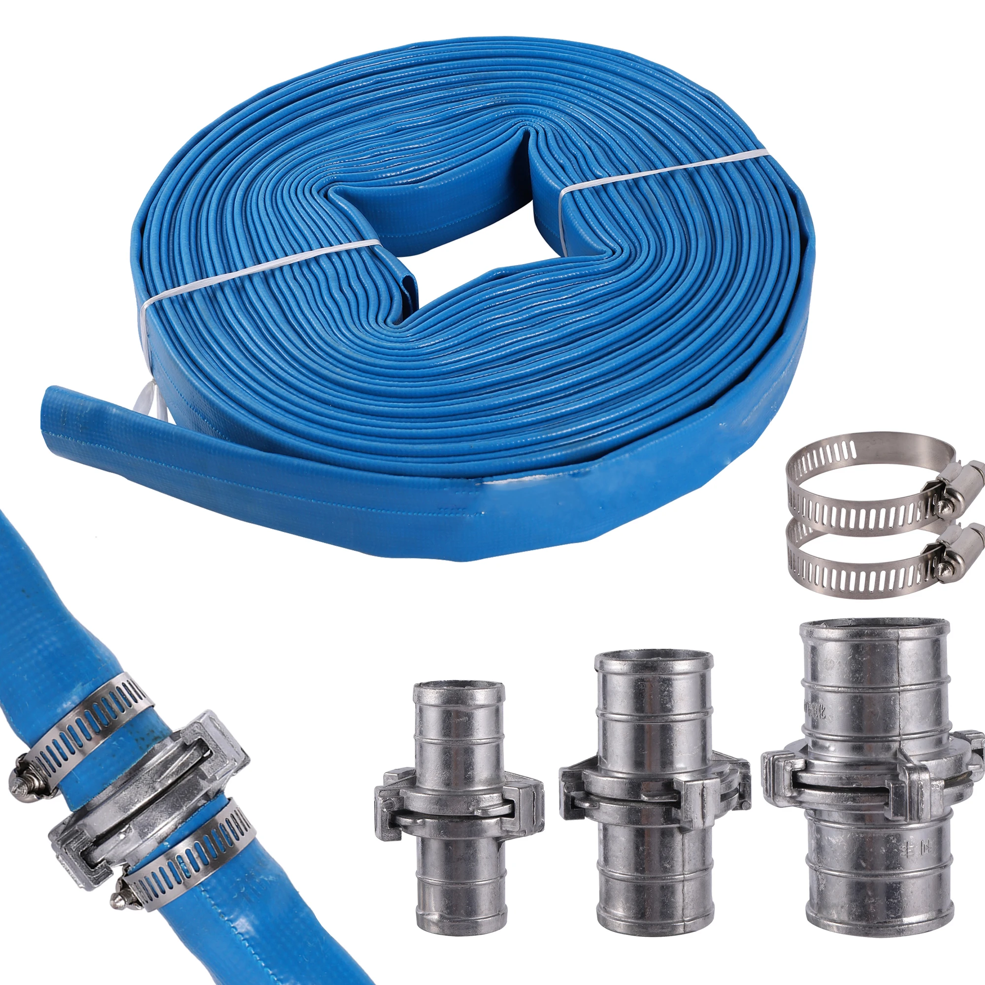 

1 м 1 ''1,5'' 2 ''лента для полива сада, труба высокого давления, антифриз, износостойкий шланг для обслуживания, алюминиевые фитинги для труб