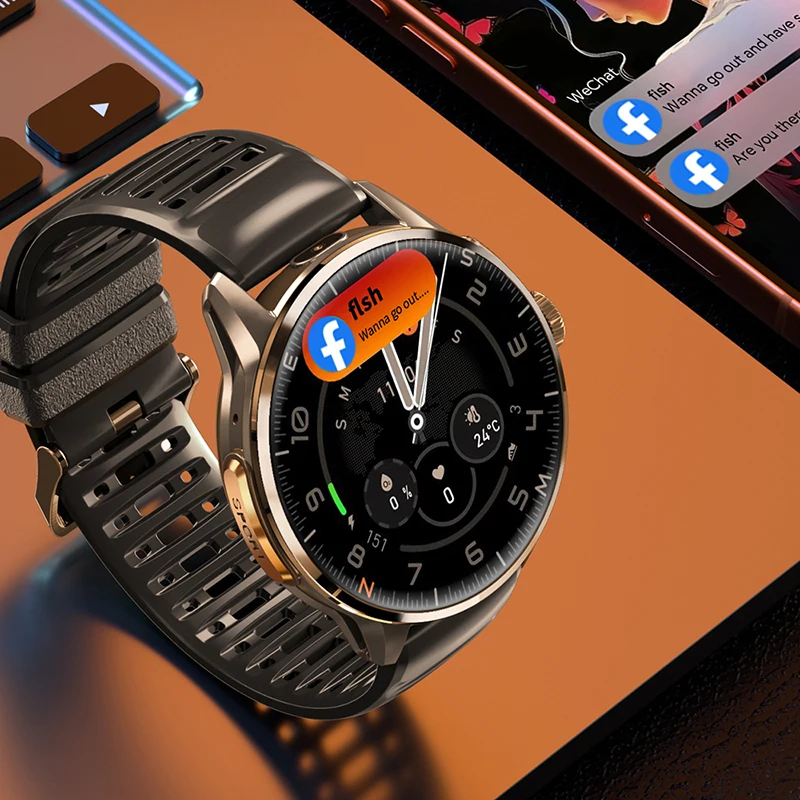 Умные часы с поддержкой 5G4G, инфракрасным датчиком, 1.60-дюймовым AMOLED-экраном, HD-видеозвонками, загрузкой приложений Google, Wi-Fi, GPS, календарем. (art.: 3920da00634e7) - 3920da00634e7