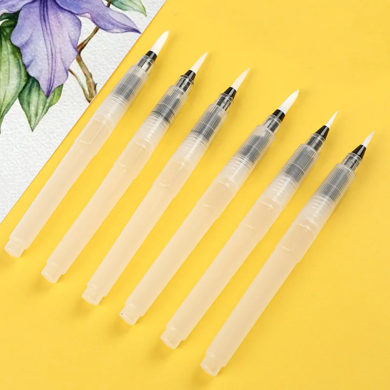 3 шт./6 шт. набор акварельных кистей водная ручка профессиональные