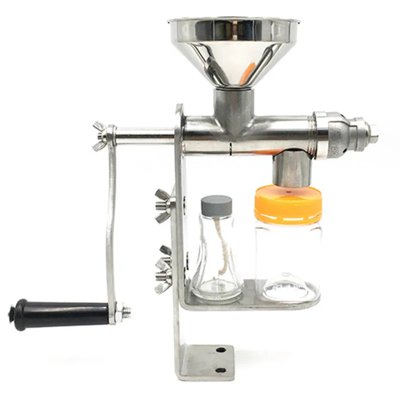

High Quality Peanut Oil Extractor Oil Press Machine Manual Cold Oil Press