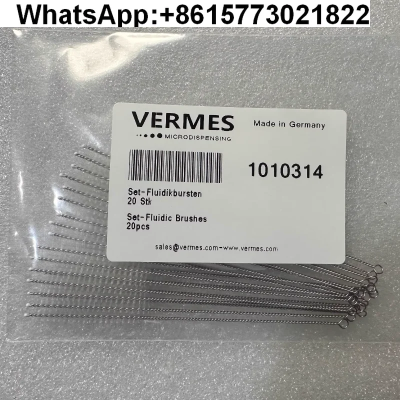 Пьезоэлектрический клапан Щетка VERMES 1010314 Щетка для чистки дозатора через отверстие 3 мм (1 шт.) (art.: 3920d0380751b) - 3920d0380751b