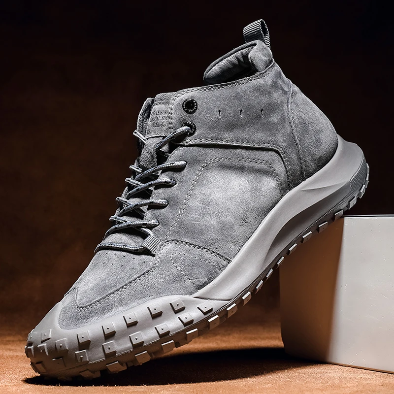 

Кроссовки мужские кожаные на платформе, на шнуровке, повседневные прогулочные, обувь на плоской подошве, дизайнерские люксовые модные