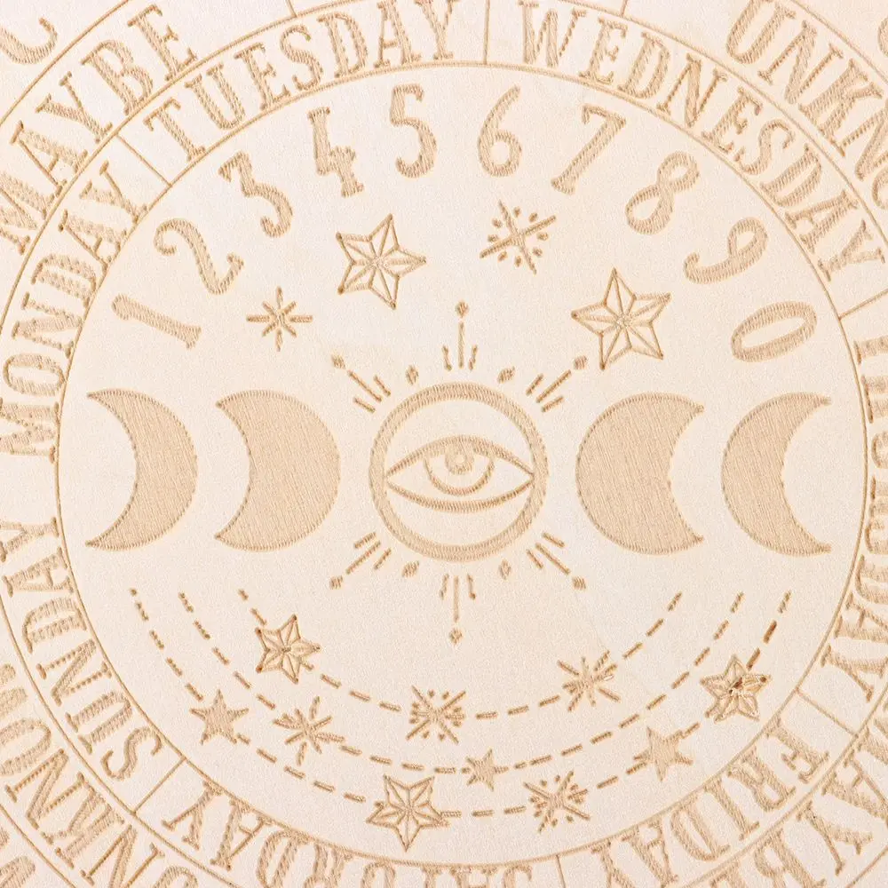 Новинка 2022 деревянная маятниковая доска со звездами солнцем и Луной для гадания