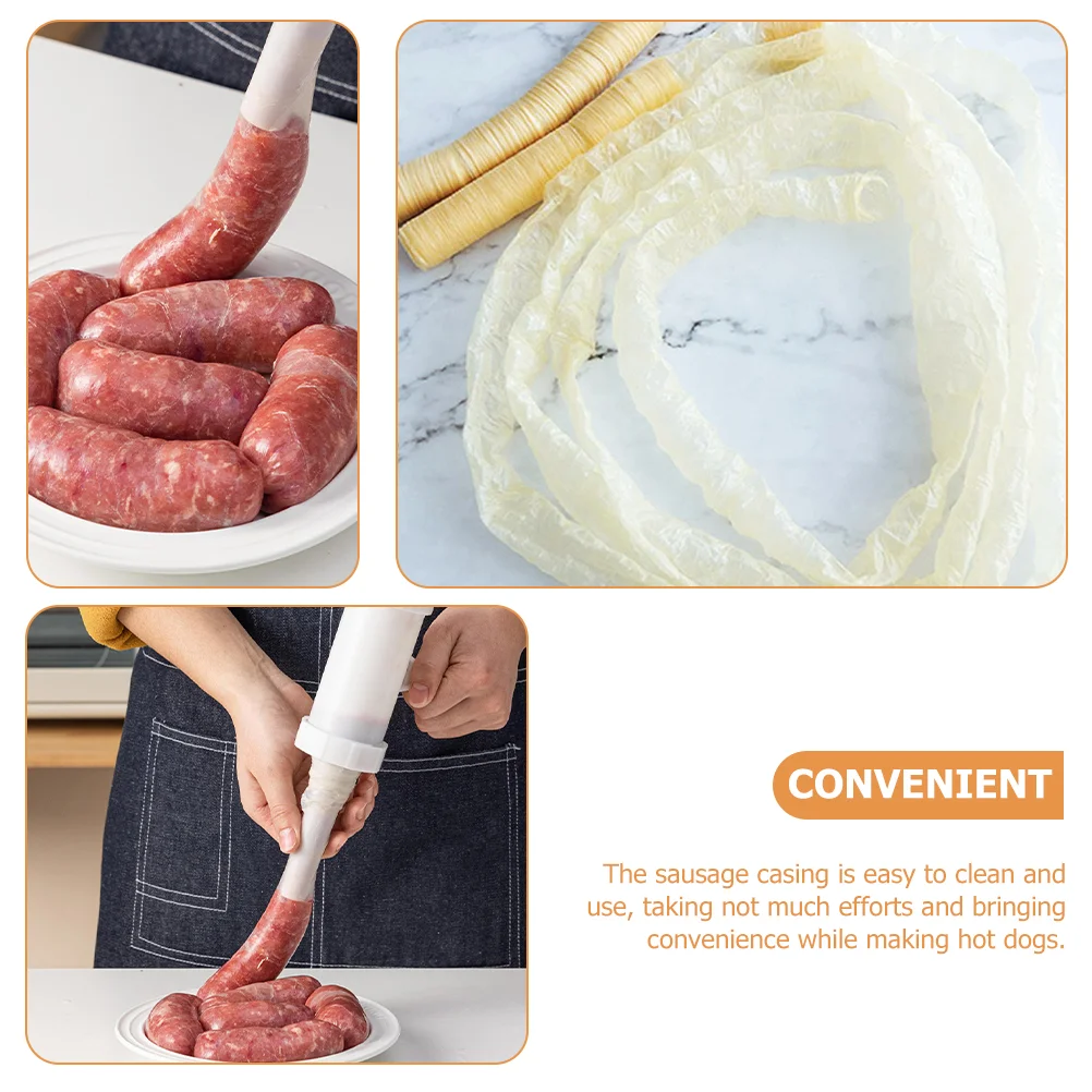 Колбасные оболочки, пальто, вкусная машина, материал для изготовления коллагена для завтрака в кантонском стиле (art.: 3920c2d02f970) - 3920c2d02f970