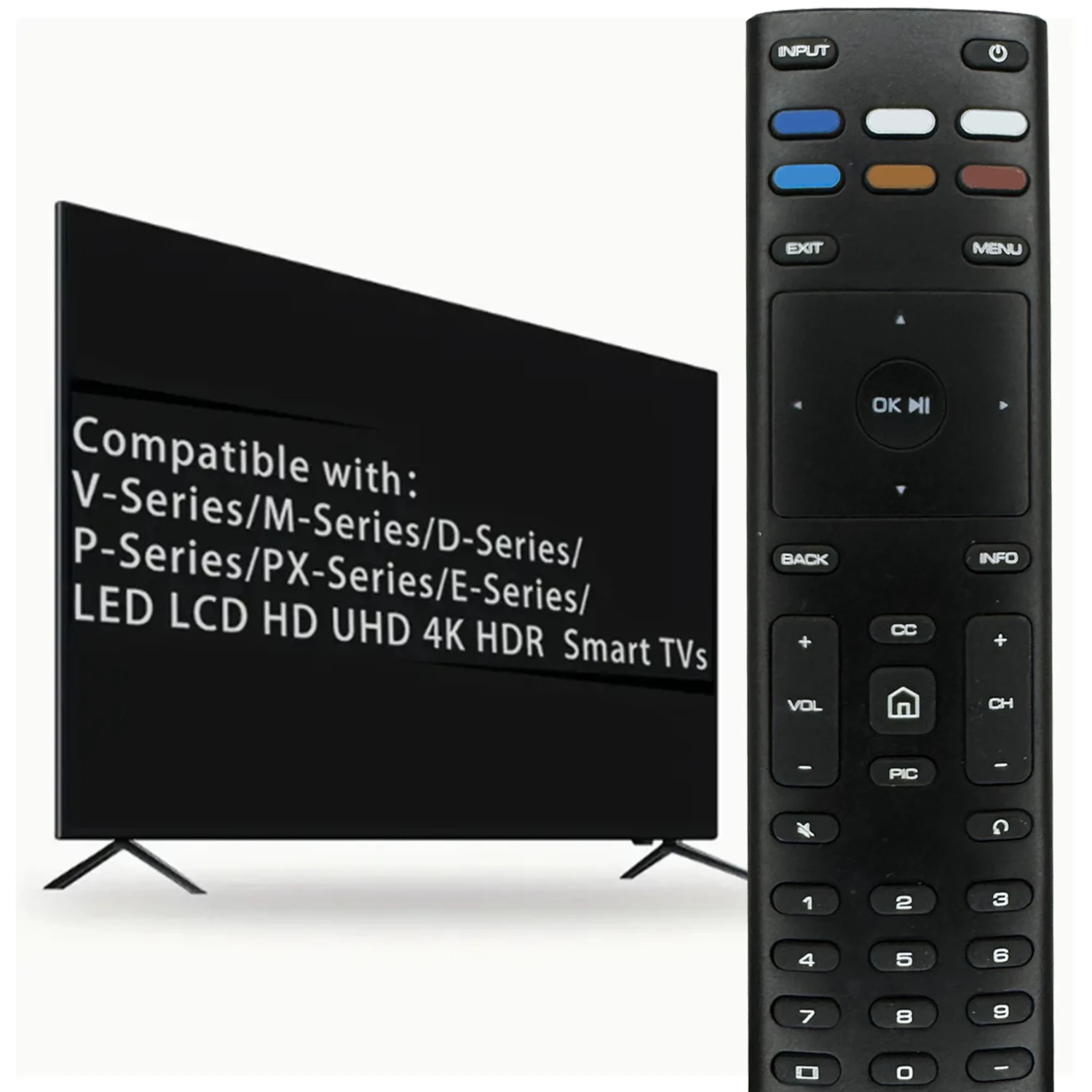 Пульт дистанционного управления VIZIO Smart TV D50x-G9 D65x-G4 D55x-G1 D40f-G9 D43f