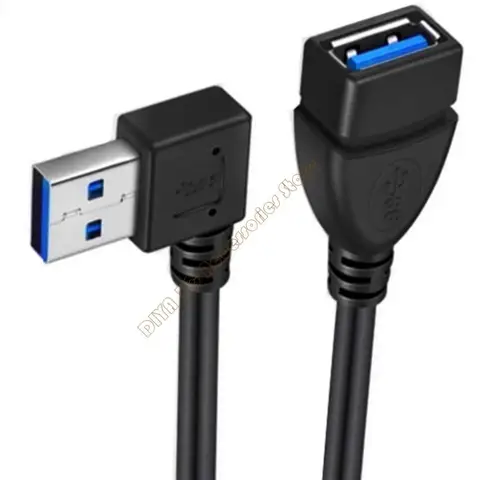 USB3.0 Кабель USB3.0 Удлинительный кабель правой/левый/верхний/нижний угол разъемов N7YA