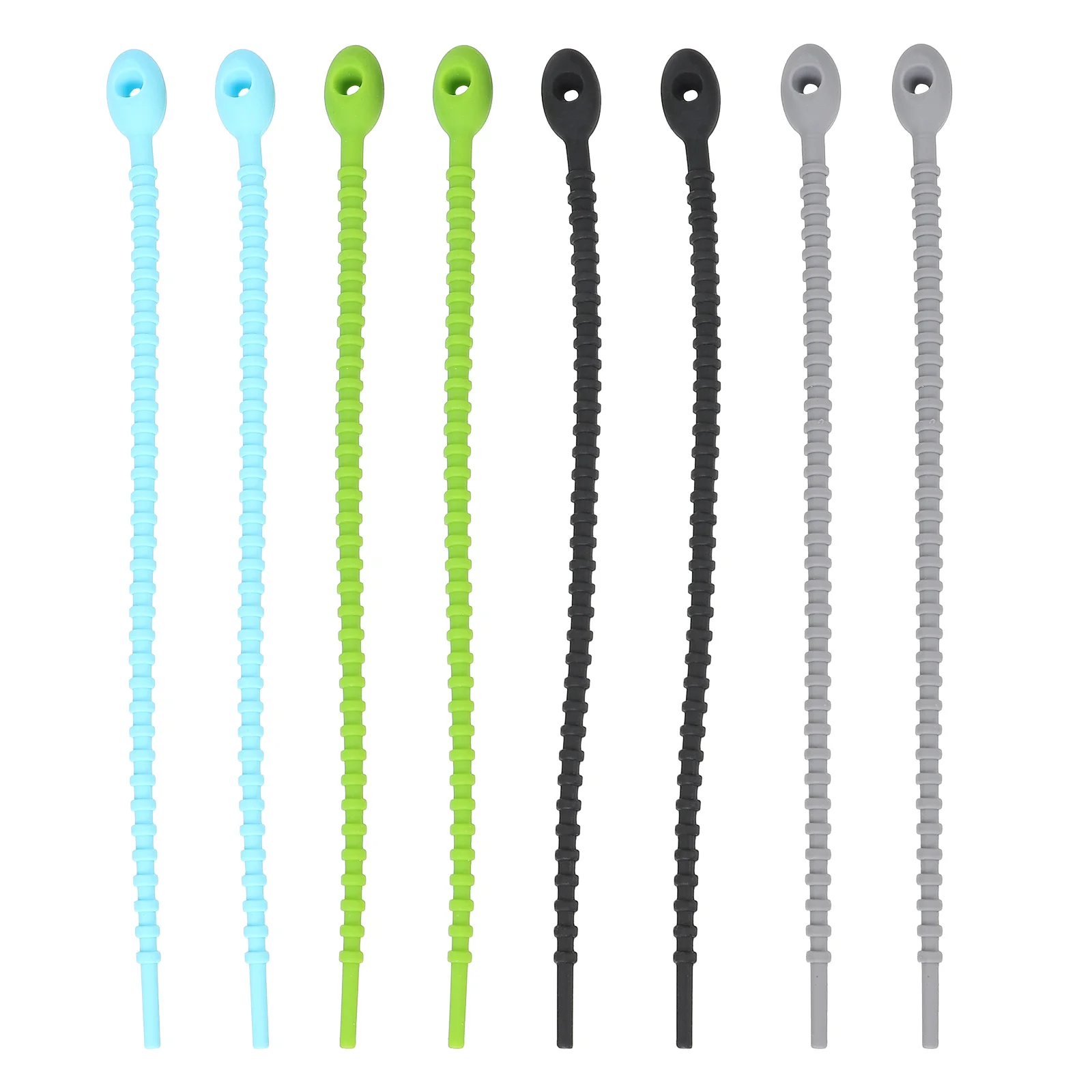 

Силиконовый кабель для галстуков, можно использовать в качестве застежки-молнии, все большие провода, зажим для крепления, кухонный шнур дл...