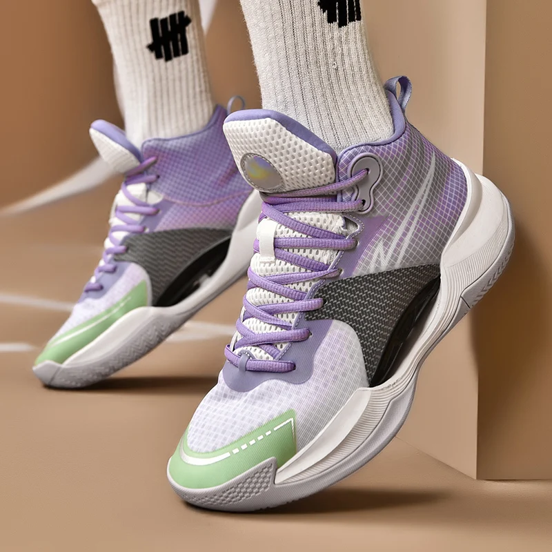 Unisex Trainers Lightweight High Top Sneakers Breathable Non Slip Sport Running Tennis