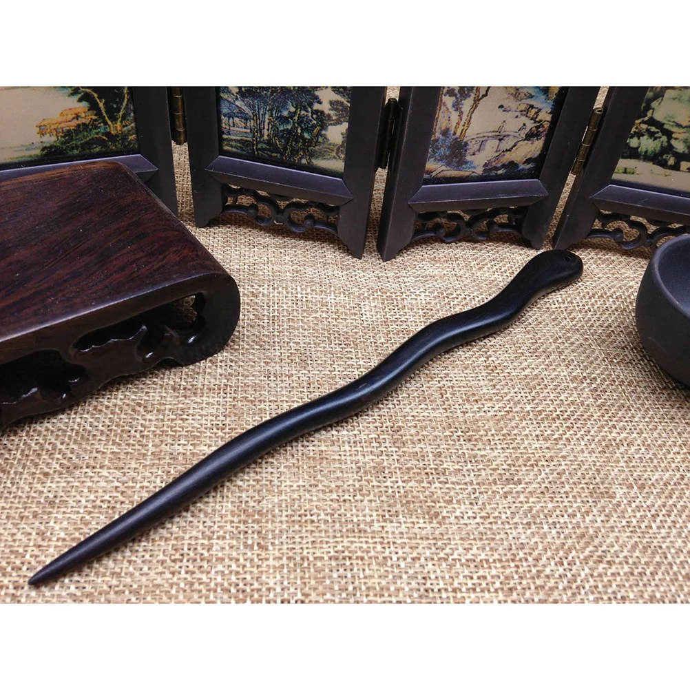 

Hair Chopsticks Vintagewooden Hairpin Chignon Pinsticks Stick Retro Buns Chinese Wood Japanese