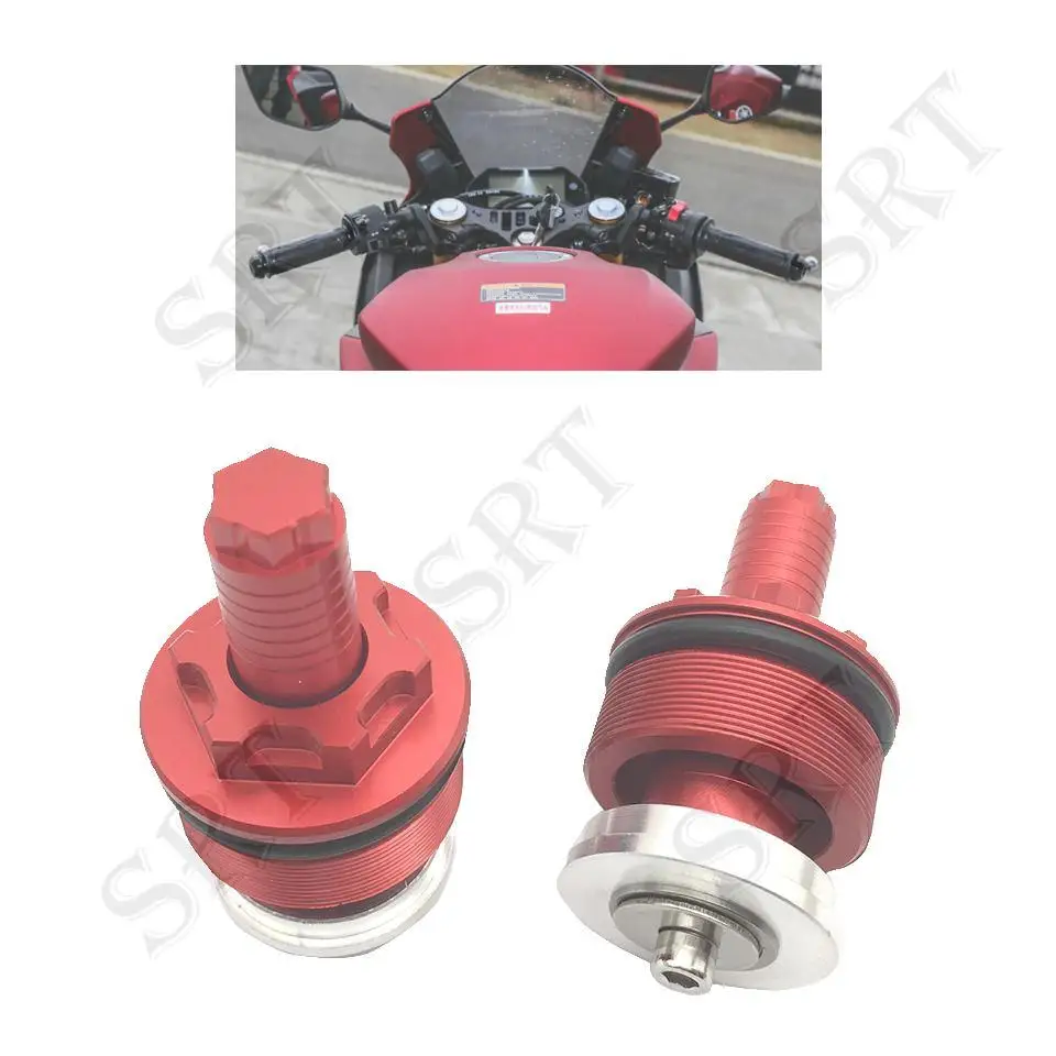 

Motorcycle Accessories Front Fork Shock Absorber Screw Bolts Preload Adjuster For Yamaha YZF R3 R25 YZF-R3 YZF-R25 2013 - 2018