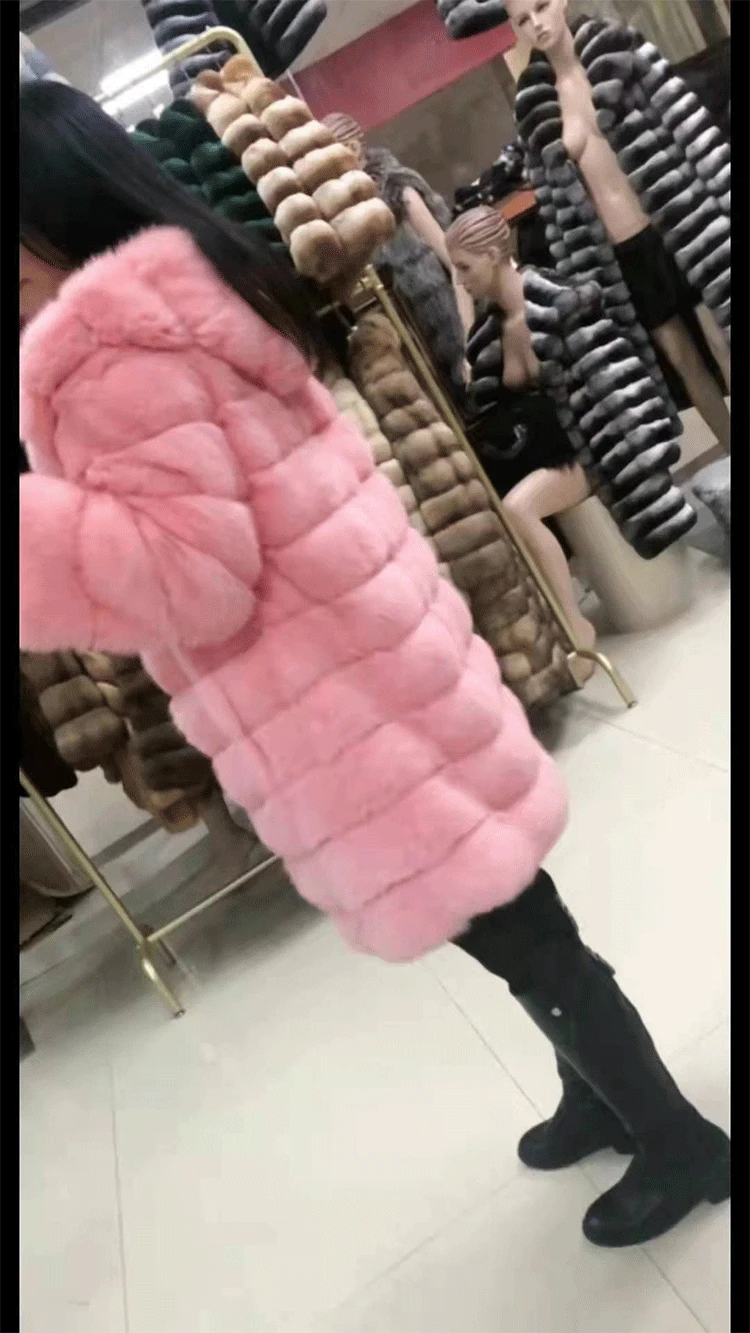 Women mink coats female mink fur coat genuine long fur coat women winter clothing imitation fur coats Oversize 6xl 5xl 7xl