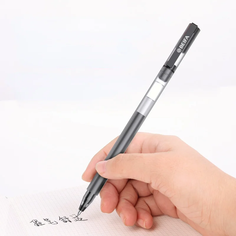 

Xiaomi BeiFa 10/5Pc/Lot Gel Pen 0.5MM Ink Super Durable Sign Pens Caneta Pучка 1800M Writing Office Business School Stationery