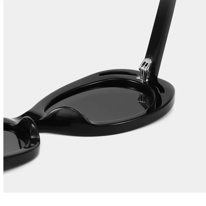 Классические дизайнерские брендовые винтажные овальные солнцезащитные очки