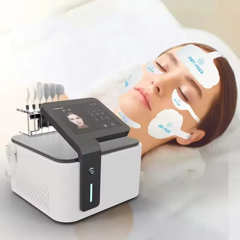 Фото Портативная машина для подтяжки лица Emrf Peface Rf V Line Ems Pe Face Sculpt Machine PE-face RF машина против старения №5