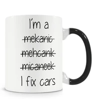 mechanic mug mechanic cups fix cars coffee cup driver friend gifts cup heat reveal mug cold hot sensitive beer cups milk mug