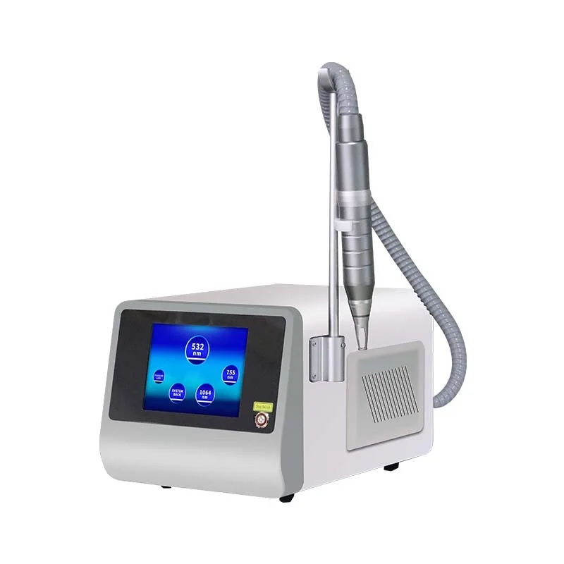 

Переносной аиг-лазер машина для удаления татуировок, удаления окуляра, углеродного лазерного пилинга 532, 1064, Нм