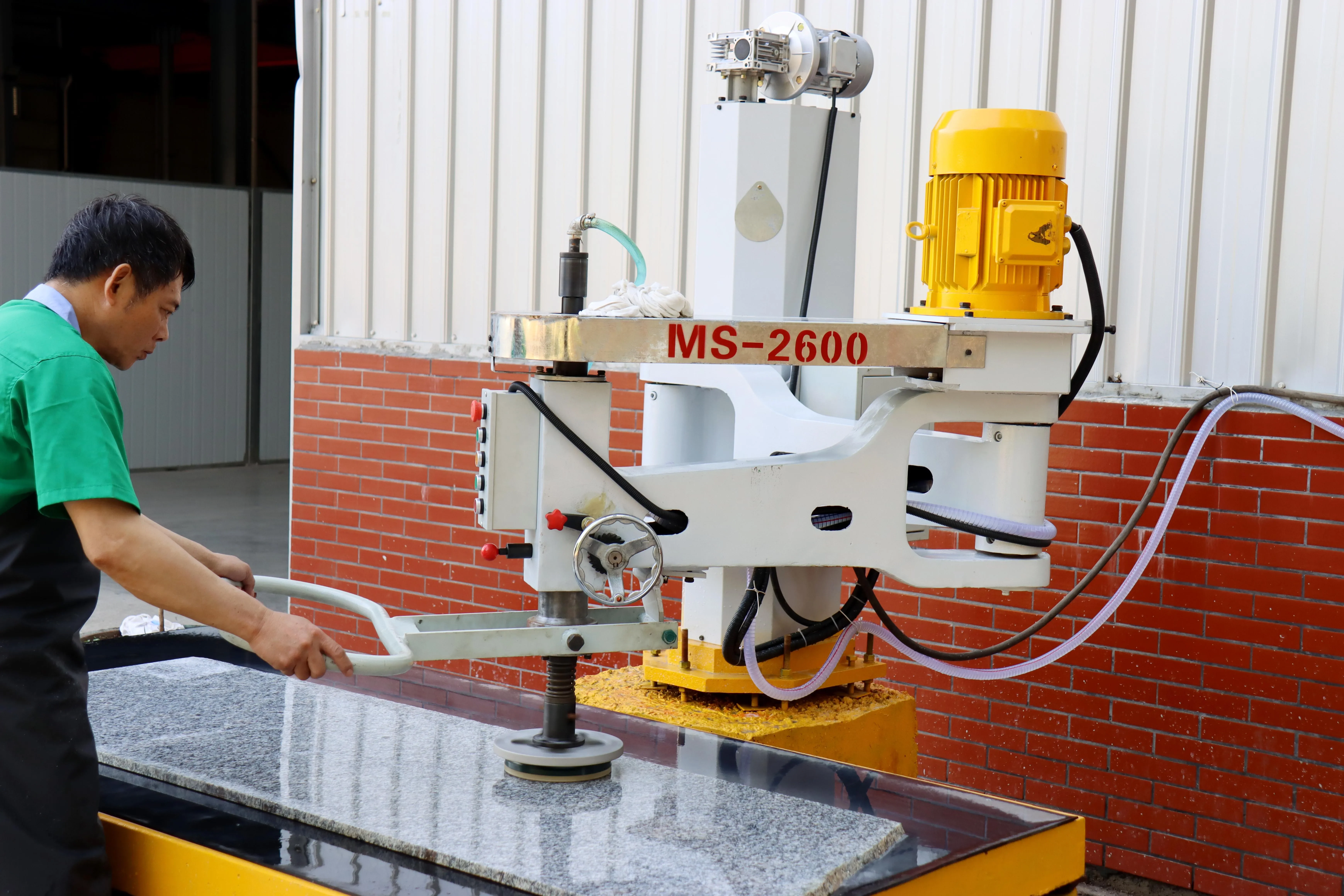 Wanlong MS-2600 Ручная шлифовальная машина для поверхности мрамора гранита плоской