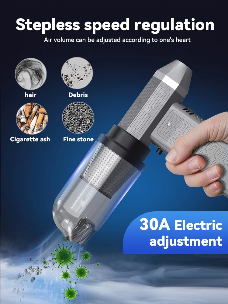 Воздуходувка 130000 RPM Turbo Jet Fan Potężny komputerowy wydmuch pyłu Narzędzia do czyszczenia Przenośny wentylator Odkurzacz