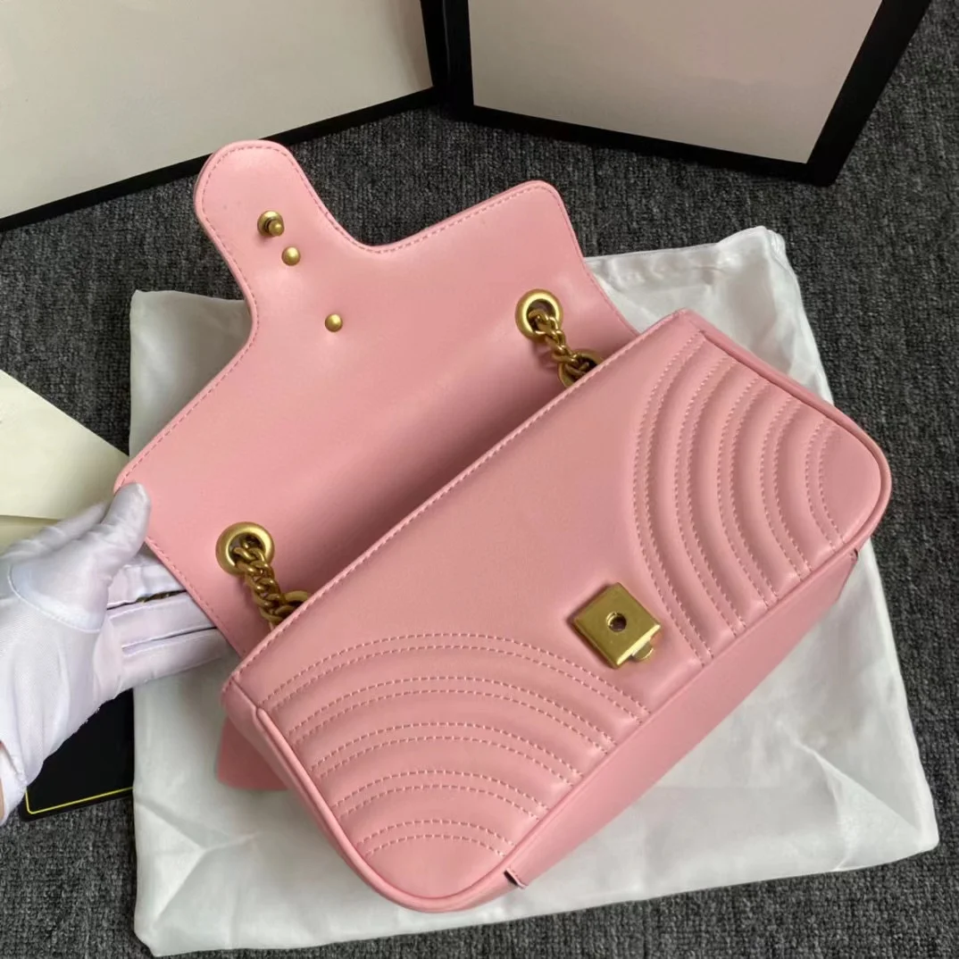 2023 New Ladies Handbag Designer Shoulder Bag Messenger Bag Luxury Brand Fashion High Quality Leather Bag