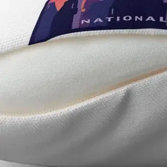 Декоративная подушка для дивана Прямоугольная в стиле национального парка