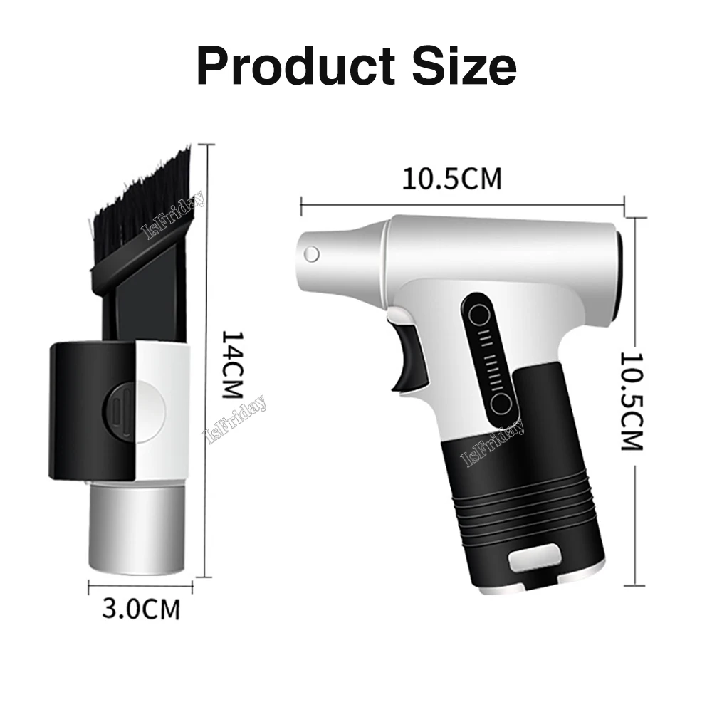 Мини турбо-вентилятор мощный вентилятор и всасывание двойного назначения