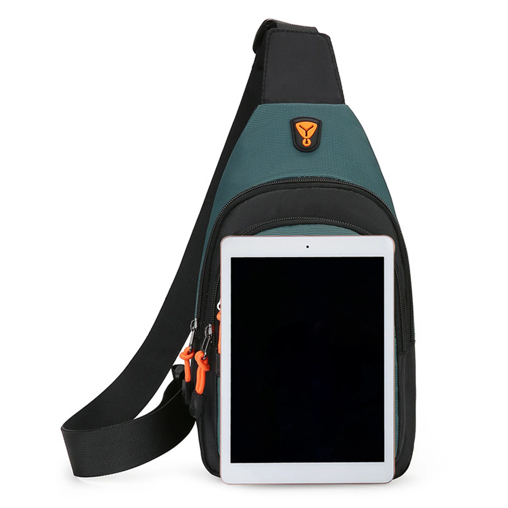 Мужская Нагрудная Сумка Многофункциональная Через Плечо Большая Вместительная