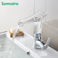 samodra basin faucet hotcold for bathroom transparent waterfall kitchen facucet
