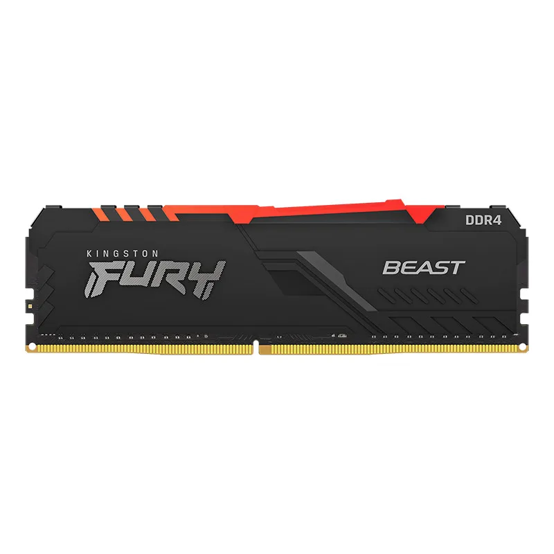 

Kingston FURY Beast DDR4 RGB 8GB 16GB 32GB 3200MHz 3600MHz Desktop AMD Intel CPU Motherboard Memory RAMs 288 PIN 1.35V