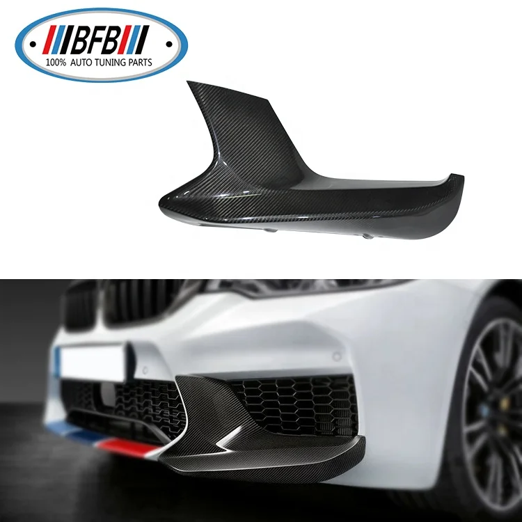 

Сплиттер для переднего бампера из углеродного волокна для F90 M5 2018-2020