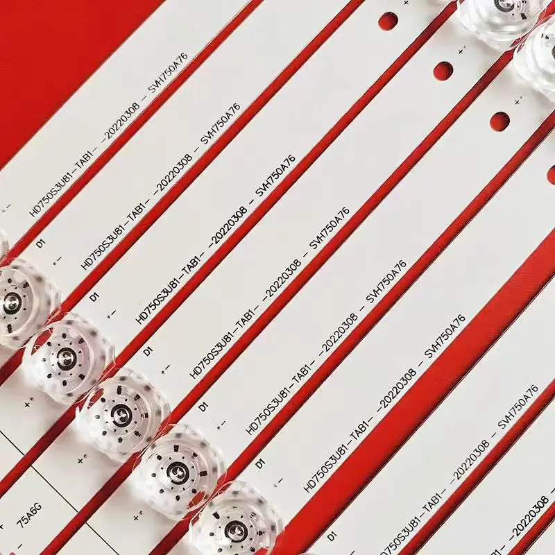 Светодиодная подсветка для SVH750A76 75R6E3 75H6570G 75R61G HD750S3U81-TAB1 75A6G CRH-BX75S3U 813030 T14069B8-REV1.3 75H6510G